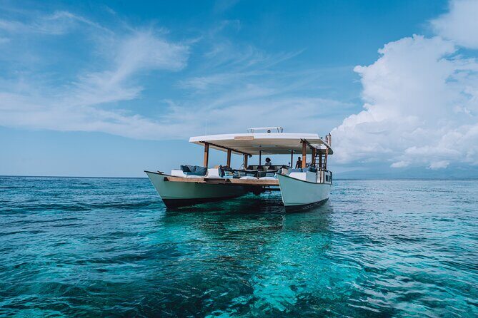 4-in-1 • Gili Islands Half-day Snorkel & Lunch Catamaran Tour - Snorkel Gear, Towels, and Safety Gear: Less Hassle for You