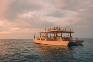 4-in-1 • Gili Islands Snorkel & Sunset Half-day Catamaran Cruise - Snorkeling With Included Gear, Plus a GoPro Memory Ticket