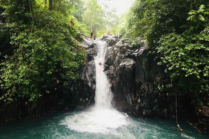 5Hrs Advanced Canyoning (50m) 12 Rappels (Pickup, Lunch & GoPro) - The 50m rappel and the numbers that matter