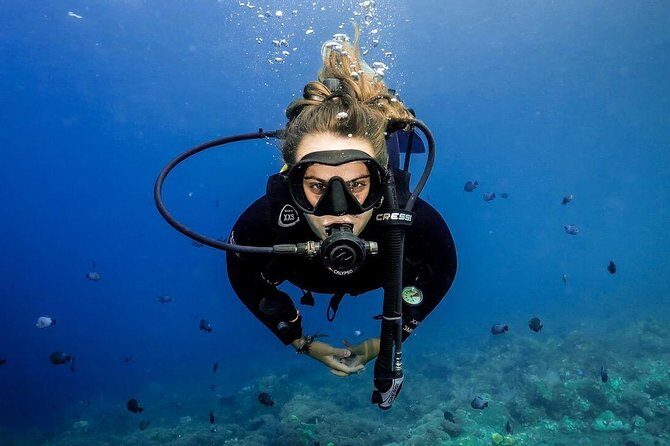 Advanced Open Water Course - Advanced Certification in Lembongan (next to Bali) - The five underwater sessions: what you actually learn