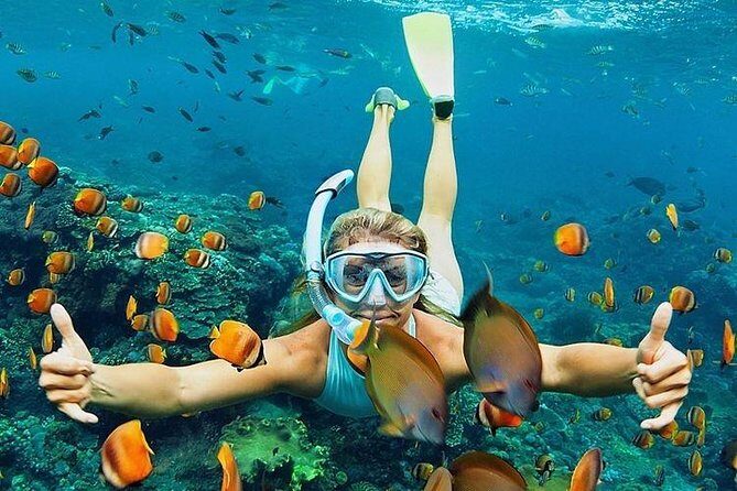 All Inclusive : Bali Blue Lagoon Snorkeling, Lunch, and Transport - Blue Lagoon snorkeling: calm water, easy confidence