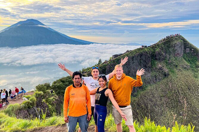 All inclusive Mount Batur Trekking with Hot Spring tour - Sunrise breakfast: banana sandwich and mineral water at altitude