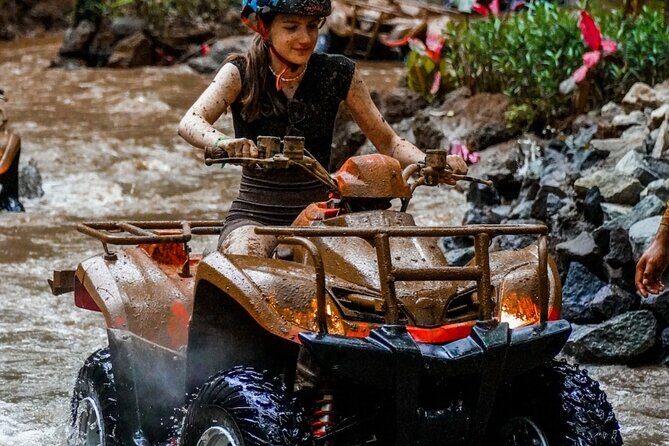 ATV Quad Bike Bali with Gorilla Cave & Lunch at Cretya Sunset - Starting at Alasan Adventure: pickup, gear, and quick rules
