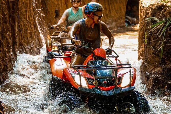 ATV Quad Bike Bali with Gorilla Cave & Lunch at Cretya Sunset - Tandem rules for kids, solo riding for adults, and who it fits best