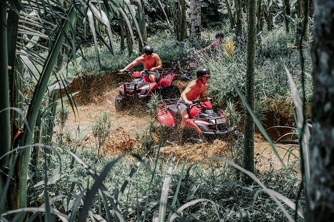 ATV Quad Bike Bali with Waterfall Gorilla Cave and Lunch - Showers, towels, lockers: the cleanup system that makes this worth it