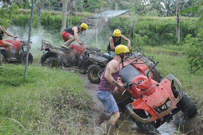Bali ATV Combined with Mumbul Lake And Sangeh Monkey Forest - Jungle ATV at Pertiwi Adventure: 250cc fun with guided control