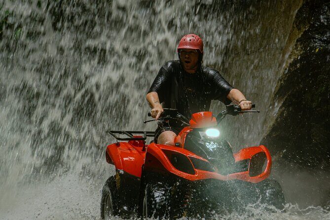 BALI ATV Kuber Through Historic Tunnel and Scenic Waterfalls - Safety briefing and ATV basics: get your bearings fast