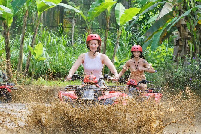 Bali ATV Quad Adventure - Ubud Monkey Forest and Waterfall - ATV Riding in Ubud: 2 Hours of Off-Road Fun (and Guaranteed Mud)