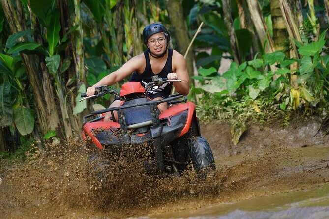 Bali ATV Quad Bike with Monkey Forest and Tegenungan Waterfall - What to bring (so the mud doesn’t ruin your photos)
