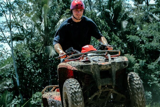 Bali ATV Quad Bike with Ubud Day Tour All Inclusive - Tegenungan Waterfall: misty cooldown time (and a place to pause)