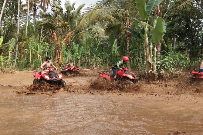 Bali ATV Quadbike Through Gorilla Face Cave - Lunch and the post-ride reset: showers are not a luxury here