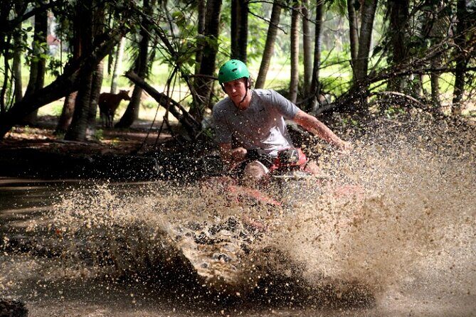 Bali ATV Ride Ubud Waterfall, Ricefield,River,Barong Cave, Lunch - Stop 2: Ubud (Singapadu) for the Main Event