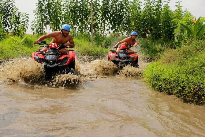 Bali ATV Ride Ubud Waterfall,RiceField,River,Kingkong-Temple cave - Ubud’s waterfall stop and the art moments you pass on the way