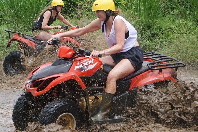 Bali ATV Ride waterfall jungle and rice fild track ubud - What could go wrong: the one caution from the mixed feedback