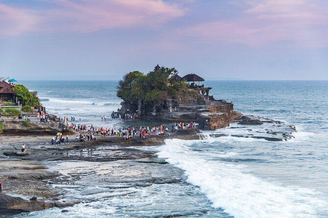 Bali Charm: Full-Day Bedugul and Tanah Lot Tour (UNESCO) - All Inclusive Tickets - Tanah Lot Temple: the sea-temple that can look like it’s floating