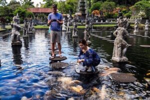 Bali Instagram Tour: Gate of Heaven, Swing and Waterfall Day Tour - Tirta Gangga: a royal water garden reset in the middle of the day