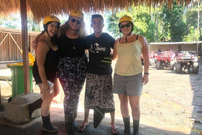 Bali Quad Bike Through Gorilla Cave - Monkey Forest and Waterfall - Lunch, shower, and Abiansila pool bar time: the day’s practical reset