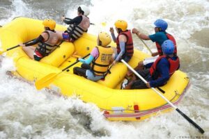 Bali Rafting Ubud with Lunch - The Walk Down and the Safety Briefing: The Part People Forget