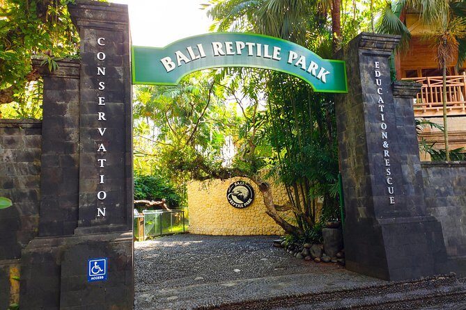 Bali Reptile Park Entrance Ticket - Entering the park’s jungle-to-tropical-garden design in Ubud