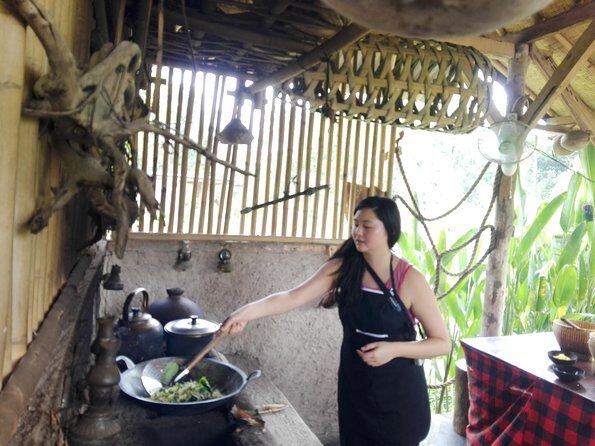 Balinese Cooking Class at Organic Farm - Cooking six Balinese dishes on a wood-fired setup