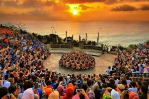 Bali's Best Sunset: Uluwatu Kecak Dance & Dinner Jimbaran Beach - Padang Padang Beach: famous sand on Bali’s Bukit Peninsula