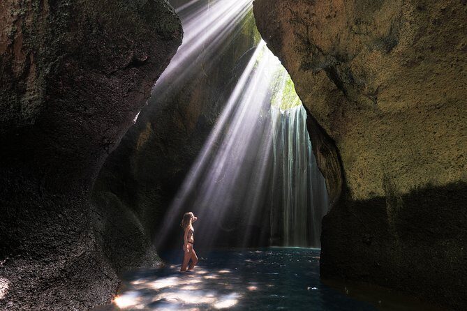 Best of Bali Waterfalls: Tibumana, Tukad Cepung and Tegenungan - Tibumana Waterfall: jungle steps, mountain water, and a real swim break