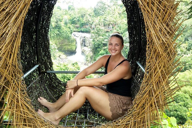 Best of Ubud Private Tour with Jungle Swing Experience - d’Alas Swing: the big view shot over the rice terraces