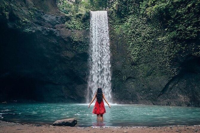 Blue Lagoon Snorkeling - Lunch - Kantolampo - Tibumana Waterfall - Tibumana Waterfall: the calmer pool and the Raja Besakih link