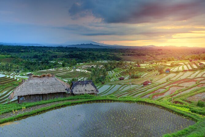 Discover Hidden Waterfall, Unesco Rice Terraces and Mountain Temple - Stop 1: Leke Leke Waterfall walk through jungle paths (mud included)