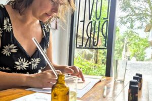 Essence Alchemy Workshop: create self-love blends in Ubud - Arriving at Love Pure and getting a welcome that sets the mood
