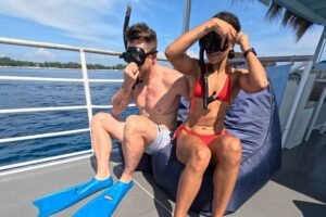 Gili Hai 3 Islands BBQ Sunset Cruise - Stop 1: Gili Meno’s underwater statues and snorkel time