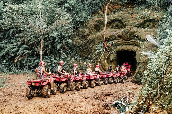 Gorilla Cave ATV Bali Ubud, Monkey Forest, Temple, and Lunch - Door-to-door transfers and the value of a 10-hour combo