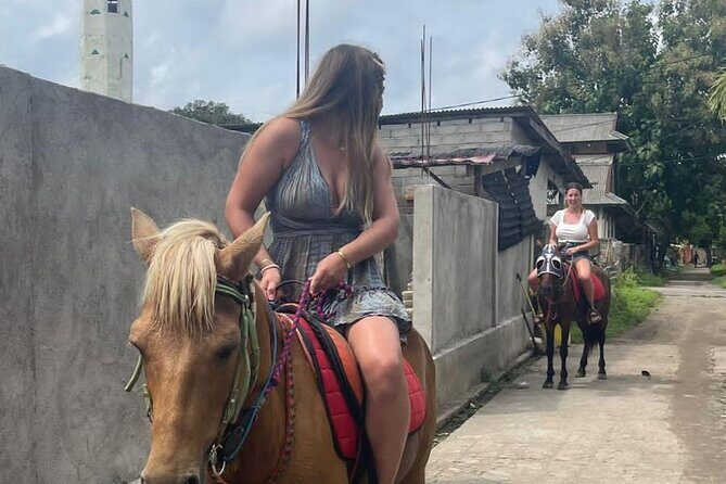 Horse Ride On The Beach Gili Islands - How the ride adapts to your riding level (walk vs trot vs gallop)