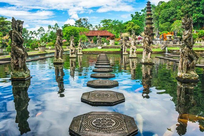 Lempuyang Gates of Heaven, Tirta Gangga Temple Swim & Jungle Waterfalls - Tirta Gangga Water Garden: swim in cool temple pools