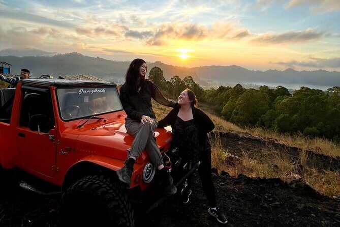 Mount Batur Jeep Adventure - Mount Batur jeep portion: classic 4WD rides, breakfast on top, and lava views