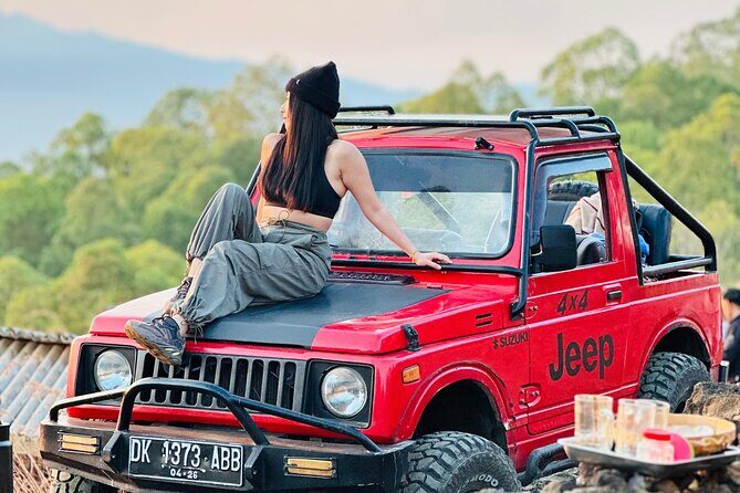 Mount Batur Jeep Sunrise by 4WD with Breakfast - The Sunrise Viewpoint: Breakfast, Hot Drinks, And Driver Photo Help