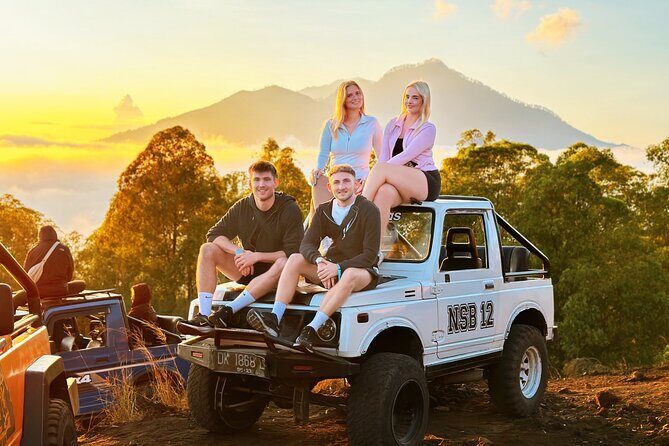 Mount Batur Jeep Sunrise Tour with Optional Add On - Stop 1: Mount Batur sunrise time and why 1,717 meters matters