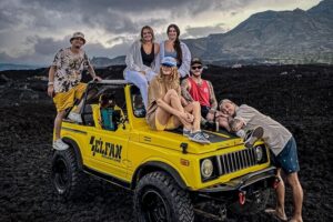 Mount Batur Sunset Jeep Guided Tour (Private Tour) - Black Lava Stop: Seeing Ropy, Pillow, and Lava Balls