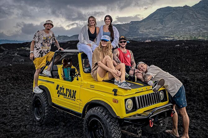 Mount Batur Sunset Jeep Guided Tour (Private Tour) - Black Lava Stop: Seeing Ropy, Pillow, and Lava Balls