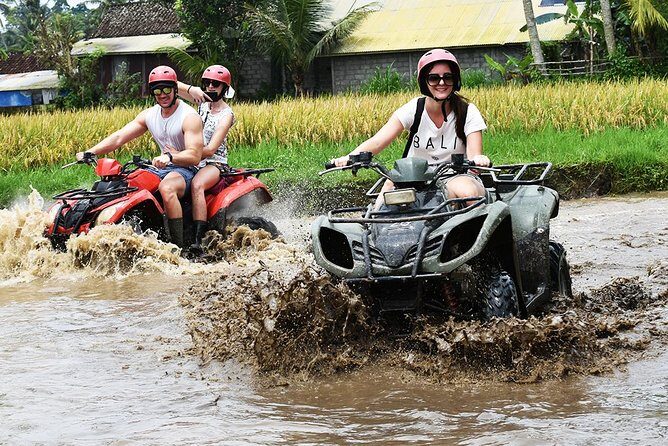 OFFICIAL ATV KUBER - Tunnel, Waterfall, Rice Field, River, Jungle - The lunch break: included food that keeps the day from dragging