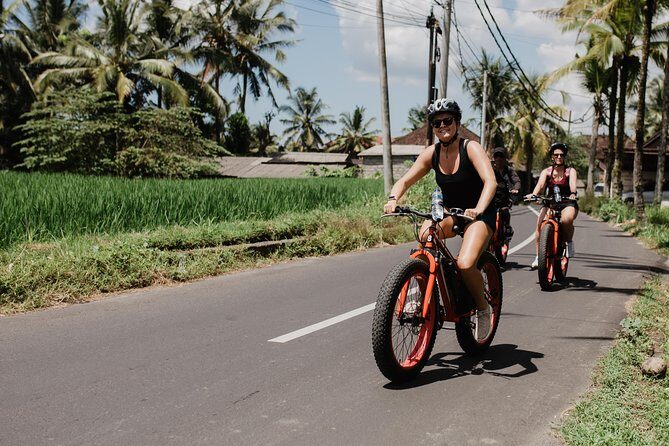 Private Fat Tire E-Bike Tour in Ubud - Fuel Breaks That Keep You From Tailing Off