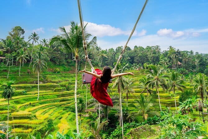 Ubud All-Inclusive Tour with Swing and Lunch - Tegenungan Waterfall: One Hour for Jungle Views and Photo Angles