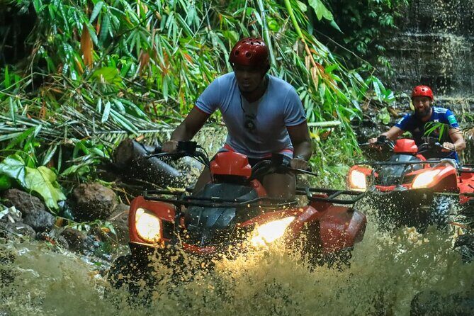 Ubud ATV Ride through River Jungle Rice Fields Puddles - Getting there: Dadi Bali Adventures meeting point and pickup that saves time