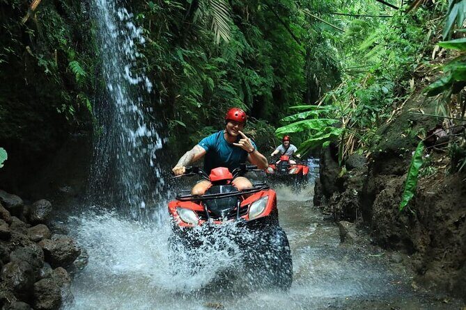 Ubud ATV Ride through River Jungle Rice Fields Puddles - Gear, clean-up, and what it means for your comfort