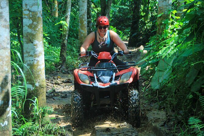 Ubud ATV Ride through River Jungle Rice Fields Puddles - Lunch buffet in the middle of the chaos (and yes, you can choose)
