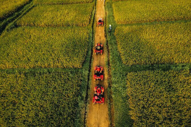 Ubud ATV Ride through River Jungle Rice Fields Puddles - If you booked the ATV plus rafting combo: what the Ayung River part would add