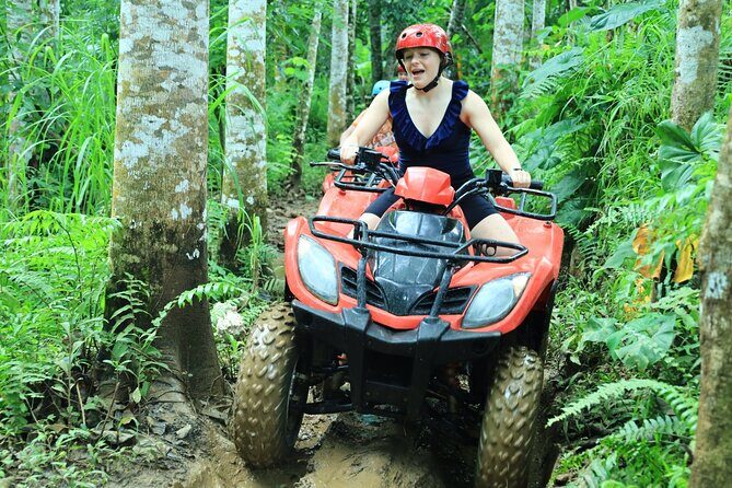Ubud ATV Ride through River Jungle Rice Fields Puddles - Safety and insurance: how this works for beginners