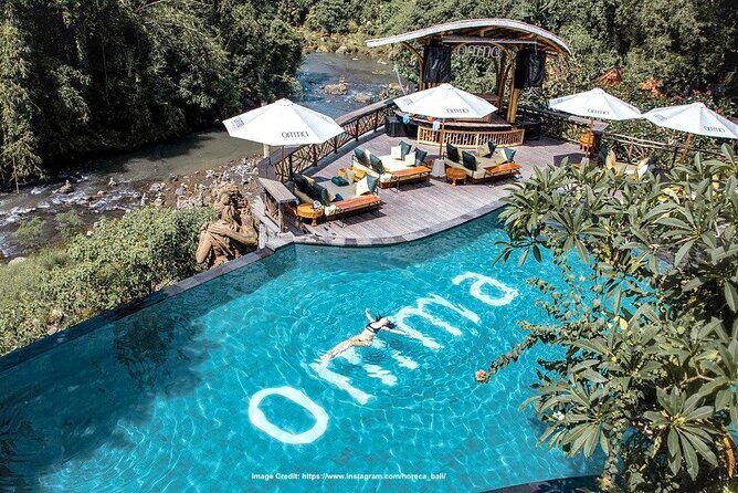 Ubud : ATV Temple Run Adventure - Tegenungan Waterfall and Omma river club: last stop, best chance to relax