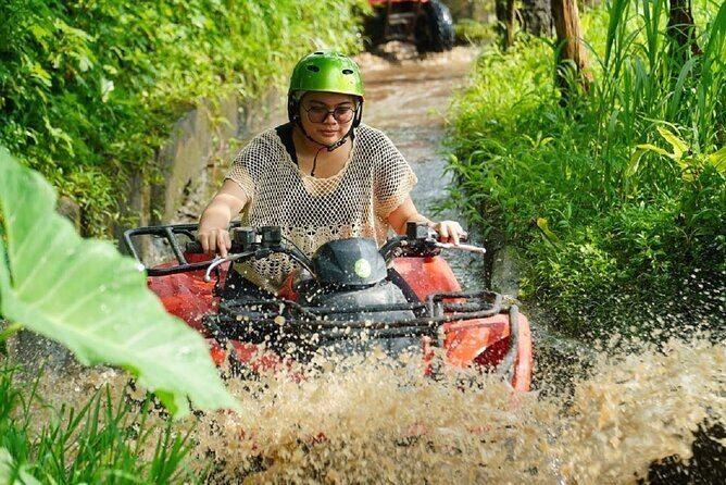 Ubud : ATV Temple Run Adventure - Lumbung Sari Agroo: coffee and spices with rice-field views