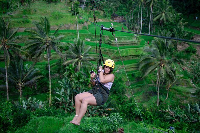 Ubud Half Day Zipline and Jungle Swing - Ubud rice terraces and irrigation lessons you can actually see